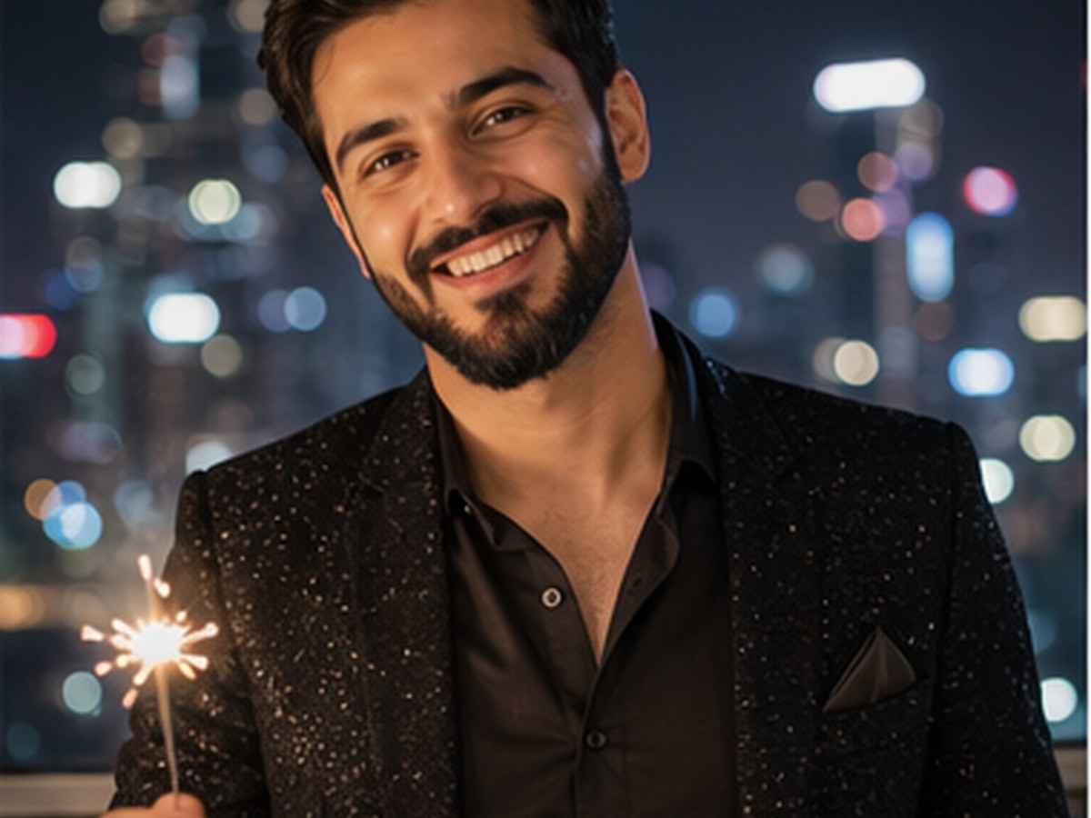 New Year Sparkle visual reference