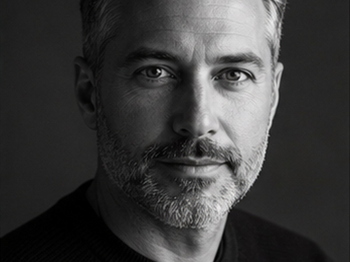 Monochrome Headshot visual reference