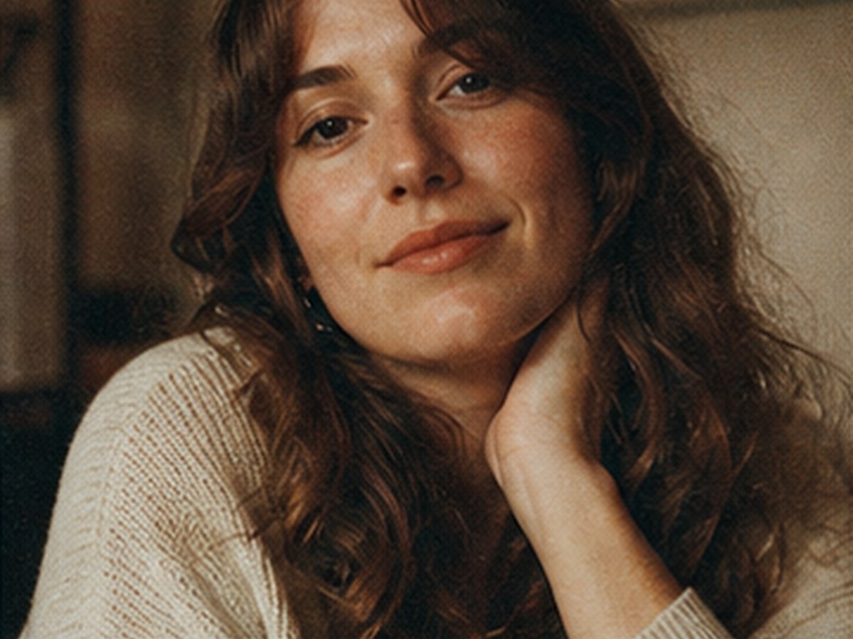 Warm Film Portrait visual reference