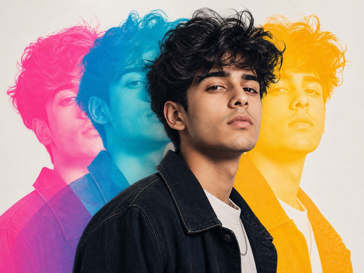 Three Layer Poster AI Photo Editing Prompts style direction